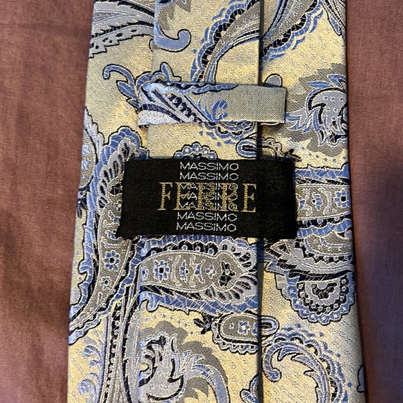 Massimo Ferre Silk Tie - Picture 3 of 3